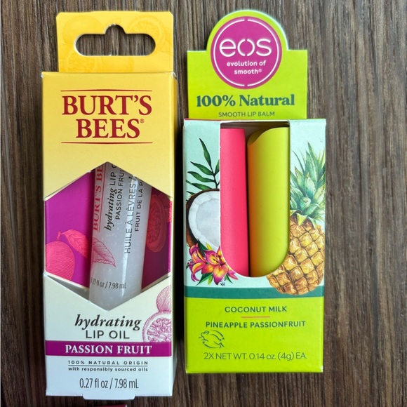 Lip Care Bundle Laneige Lip Sleeping Mask, Burt’s Bees, EOS, Cortibalm - Picture 2 of 6